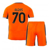 Inter Milan Alexis Sanchez #70 Replica Third Minikit 2023-24 Short Sleeve (+ pants)